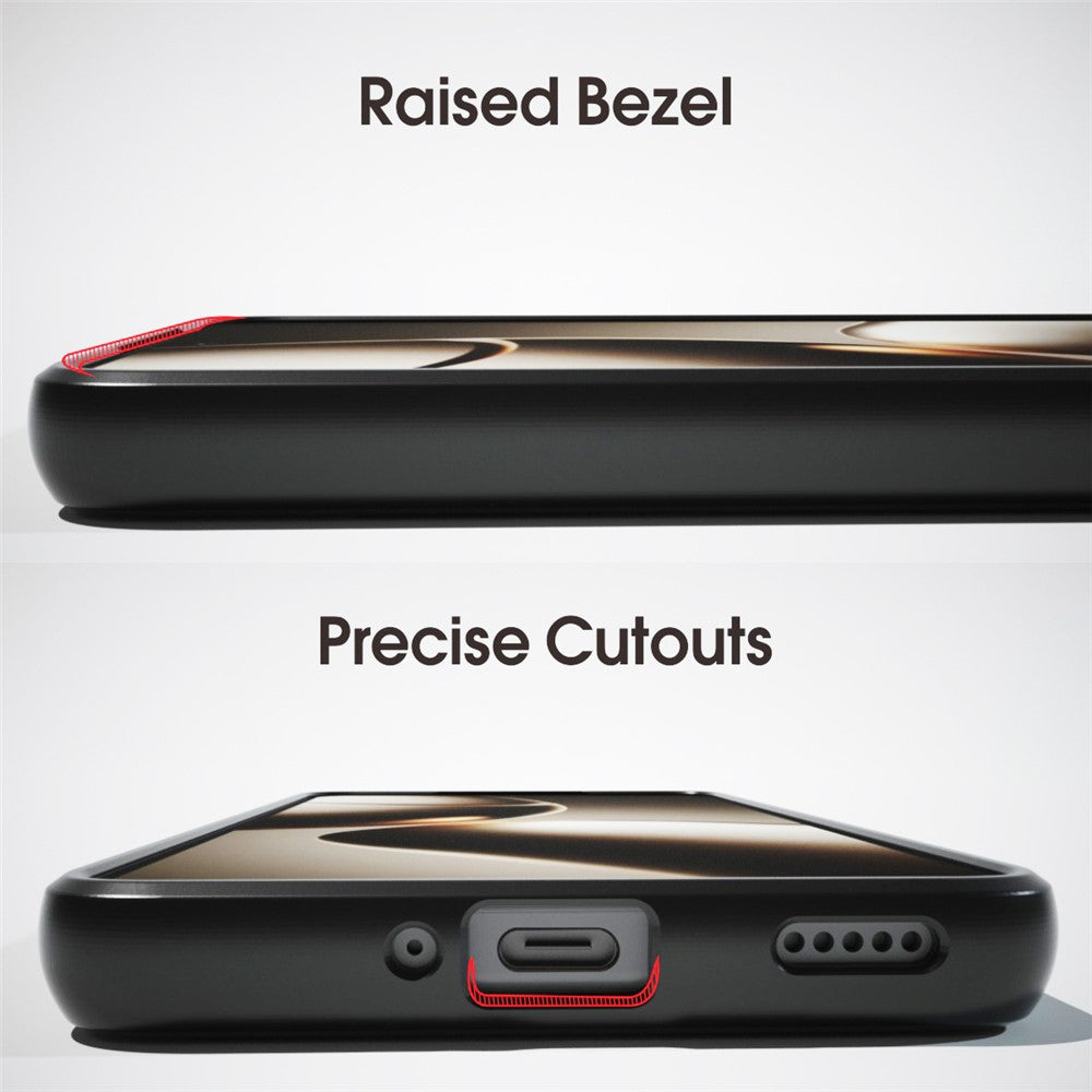 IBMRS For Xiaomi 17 Case Soft TPU Frame Hard PC Back Anti-Fall Phone Cover