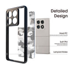 IBMRS For Xiaomi 17 Case Soft TPU Frame Hard PC Back Anti-Fall Phone Cover