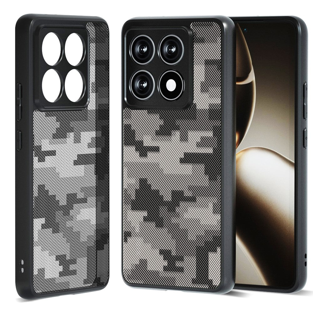 IBMRS For Xiaomi 17 Case Soft TPU Frame Hard PC Back Anti-Fall Phone Cover