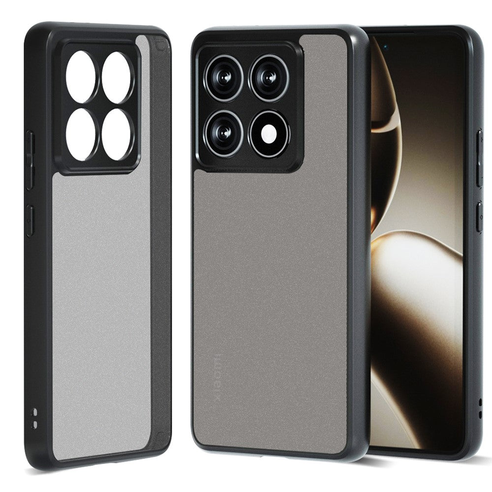 IBMRS For Xiaomi 17 Case Soft TPU Frame Hard PC Back Anti-Fall Phone Cover