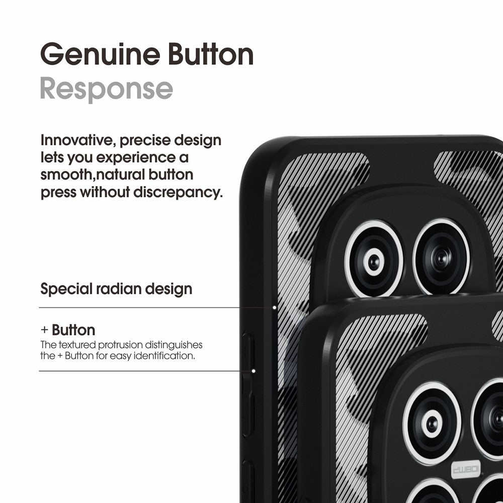 IBMRS For Xiaomi Poco M8 Pro 5G / Redmi Note 15 Pro+ 5G (Global) Case Soft TPU Frame Hard PC Back Anti-Fall Phone Cover