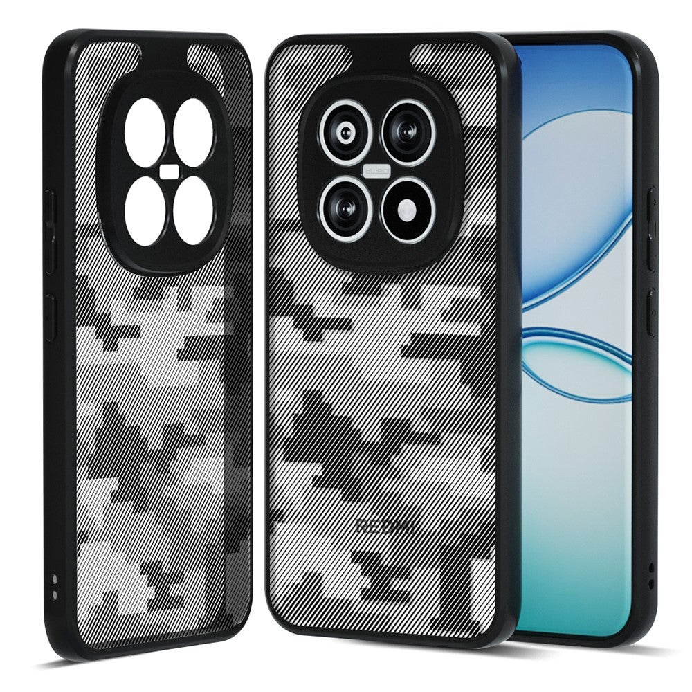 IBMRS For Xiaomi Poco M8 Pro 5G / Redmi Note 15 Pro+ 5G (Global) Case Soft TPU Frame Hard PC Back Anti-Fall Phone Cover