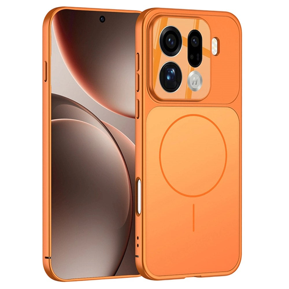 GKK For Oppo Find X9 Pro 5G Case Transform to for iPhone 17 Pro Matte PC Phone Cover Magnetic Case