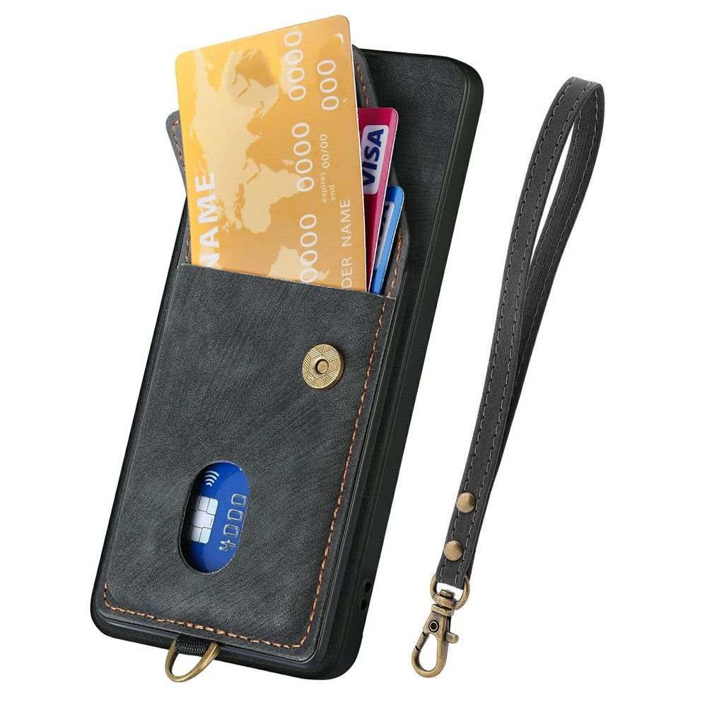 For Xiaomi 15T Case with Card Holder Kickstand Leather Phone Back Cover