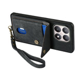 For Xiaomi 15T Case with Card Holder Kickstand Leather Phone Back Cover