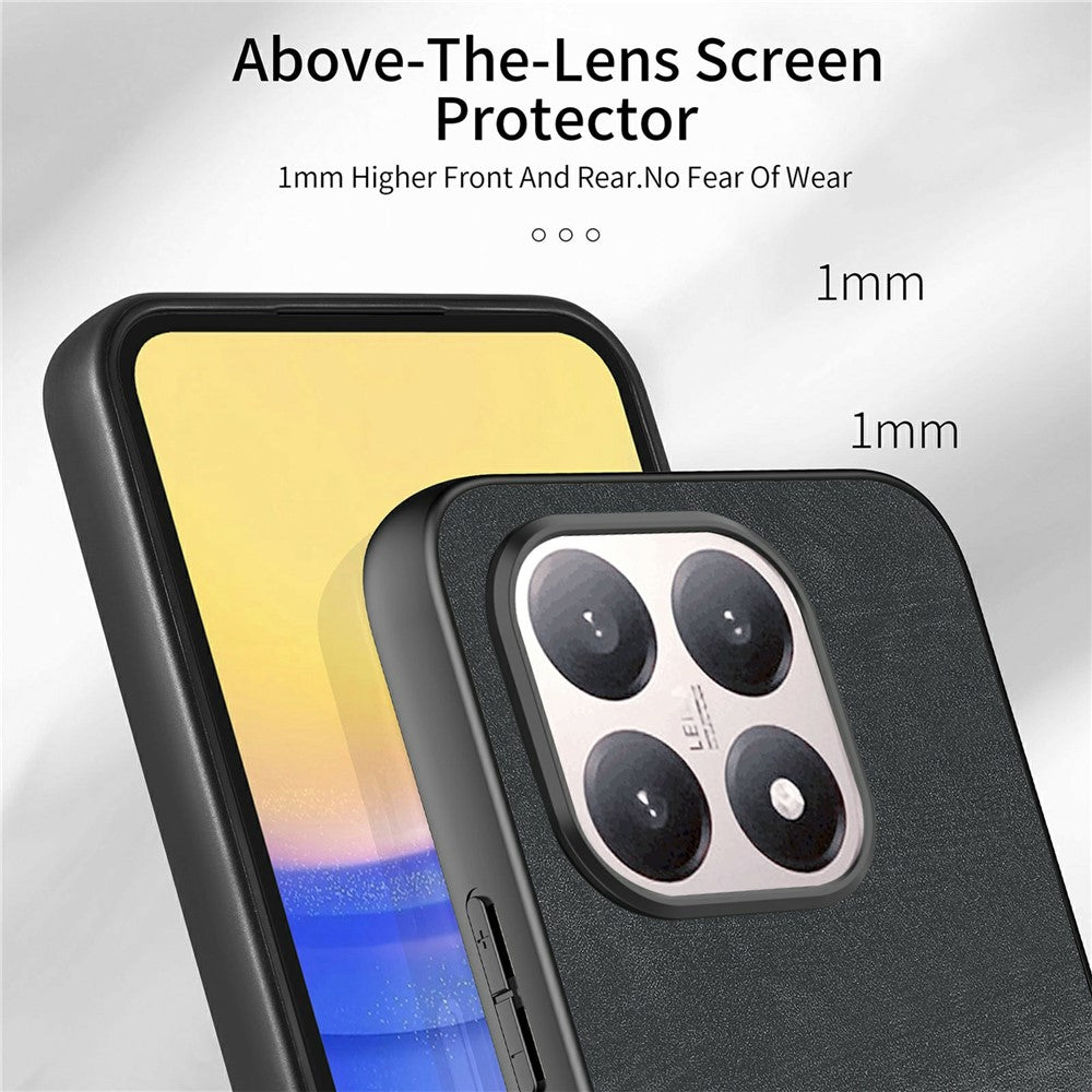 For Xiaomi 15T Case with Card Holder Kickstand Leather Phone Back Cover