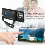 For Xiaomi 15T Case with Card Holder Kickstand Leather Phone Back Cover