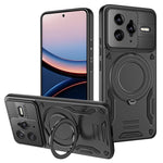 Phone Case for Xiaomi Poco F7 Ultra 5G  /  Redmi K80 Pro 5G Magnetic Case Shockproof TPU + PC Phone Back Cover with Kickstand