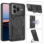 Phone Case for Xiaomi Poco F7 Ultra 5G  /  Redmi K80 Pro 5G Magnetic Case Shockproof TPU + PC Phone Back Cover with Kickstand