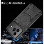 Phone Case for Xiaomi Poco F7 Ultra 5G  /  Redmi K80 Pro 5G Magnetic Case Shockproof TPU + PC Phone Back Cover with Kickstand