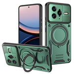 Phone Case for Xiaomi Poco F7 Ultra 5G  /  Redmi K80 Pro 5G Magnetic Case Shockproof TPU + PC Phone Back Cover with Kickstand