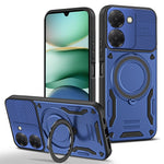 For Xiaomi Redmi A5 NFC (EU) (173.45mm) Magnetic Case Shockproof TPU + PC Phone Back Cover with Kickstand