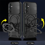 Phone Case for Samsung Galaxy A36 5G / Galaxy A56 5G Magnetic Case Shockproof TPU + PC Phone Back Cover with Kickstand