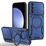Phone Case for Samsung Galaxy A36 5G / Galaxy A56 5G Magnetic Case Shockproof TPU + PC Phone Back Cover with Kickstand
