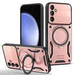Phone Case for Samsung Galaxy A36 5G / Galaxy A56 5G Magnetic Case Shockproof TPU + PC Phone Back Cover with Kickstand