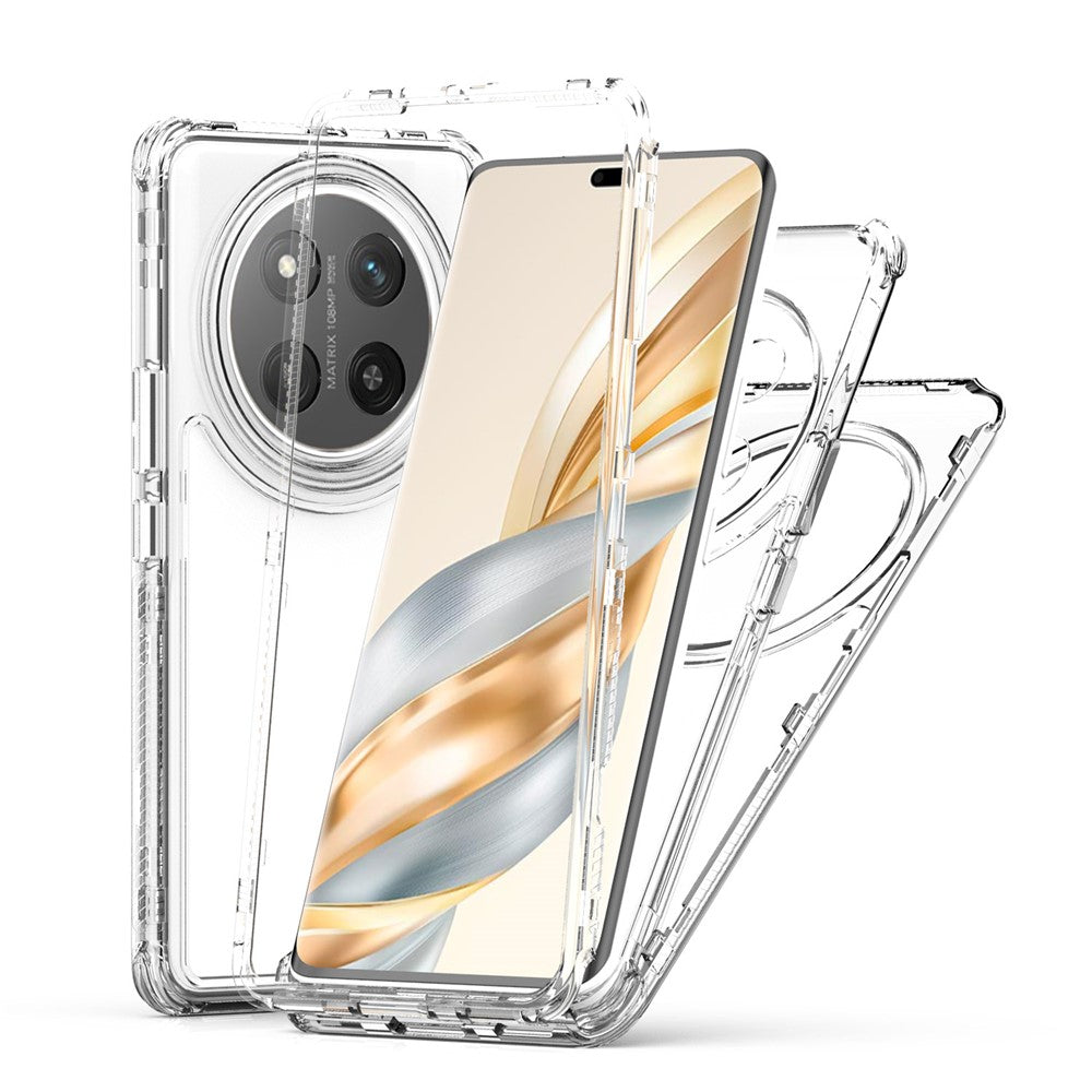 Clear Case for Honor Magic7 Lite 5G / X60 Pro 5G / X9c 5G Anti Scratch Acrylic TPU Phone Cover