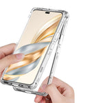 Clear Case for Honor Magic7 Lite 5G / X60 Pro 5G / X9c 5G Anti Scratch Acrylic TPU Phone Cover