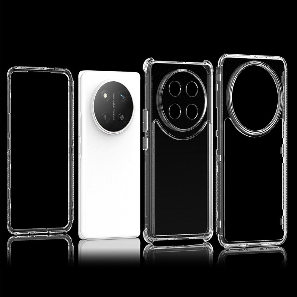 Clear Case for Honor Magic7 Lite 5G / X60 Pro 5G / X9c 5G Anti Scratch Acrylic TPU Phone Cover