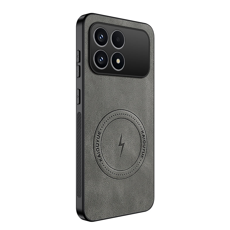WANLONFENG Magnetiskt Skal För Xiaomi Redmi K90 5G / Poco F8 Pro 5G SD1-serien Nappatextur PC TPU mobilskal