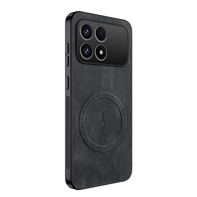 WANLONFENG Magnetiskt Skal För Xiaomi Redmi K90 5G / Poco F8 Pro 5G SD1-serien Nappatextur PC TPU mobilskal