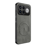 WANLONFENG För Xiaomi Redmi K90 Pro Max 5G / Poco F8 Ultra Magnetiskt Skal SD1-serien Nappa Textur PC TPU mobilskal
