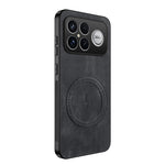 WANLONFENG För Xiaomi Redmi K90 Pro Max 5G / Poco F8 Ultra Magnetiskt Skal SD1-serien Nappa Textur PC TPU mobilskal