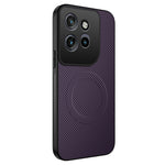 WANLONFENG For Motorola Edge 70 5G Magnetic Case  TQ Series Carbon Fiber Texture PC TPU Phone Cover