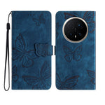 For Honor Magic8 Pro 5G Case Butterfly Design Flip Wallet Leather Phone Cover Skin-Touch