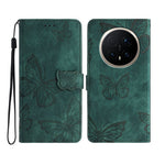 For Honor Magic8 Pro 5G Case Butterfly Design Flip Wallet Leather Phone Cover Skin-Touch