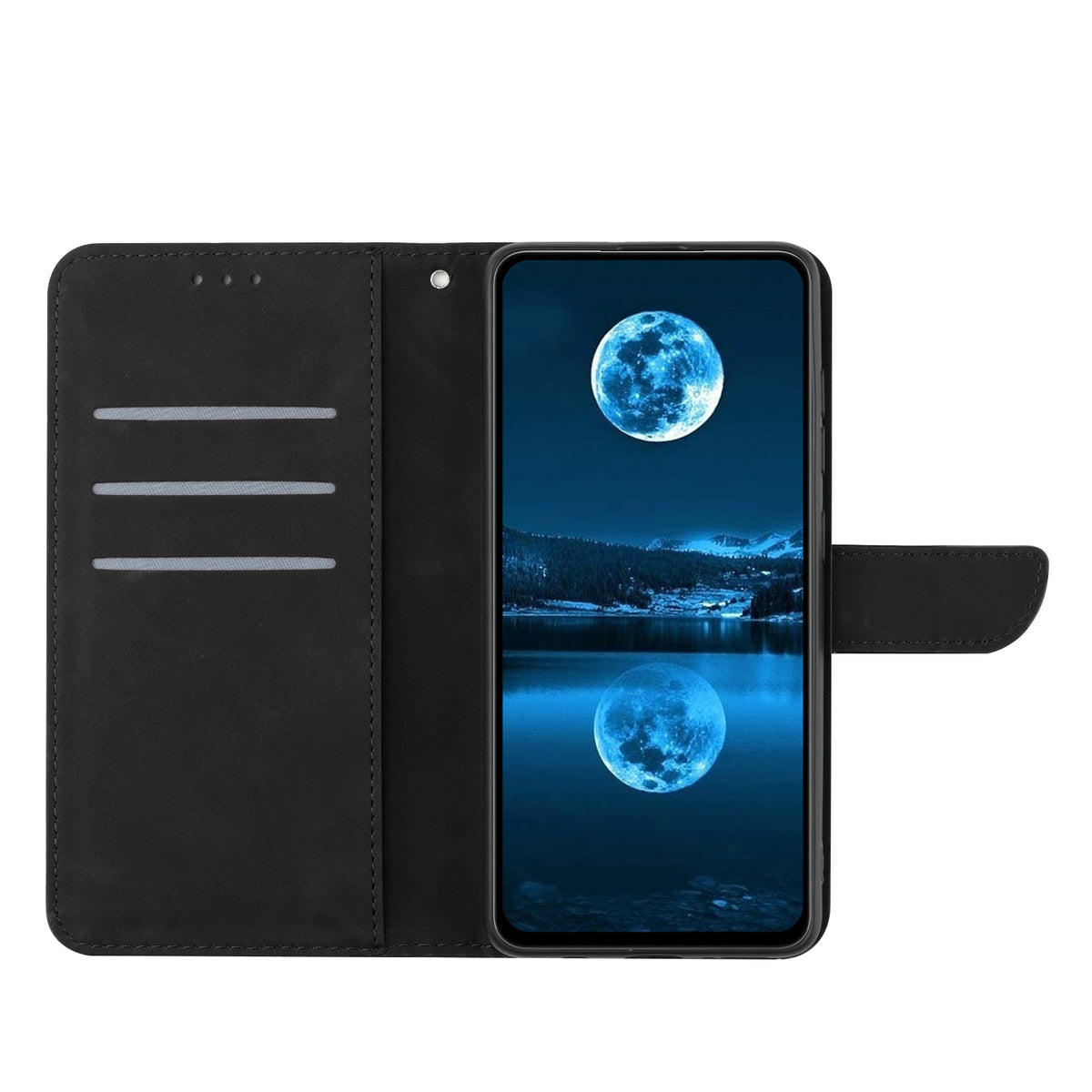 For Xiaomi Redmi Note 15 Pro 4G (Global) Case Skin Touch Lines Imprinted PU Leather Flip Phone Cover