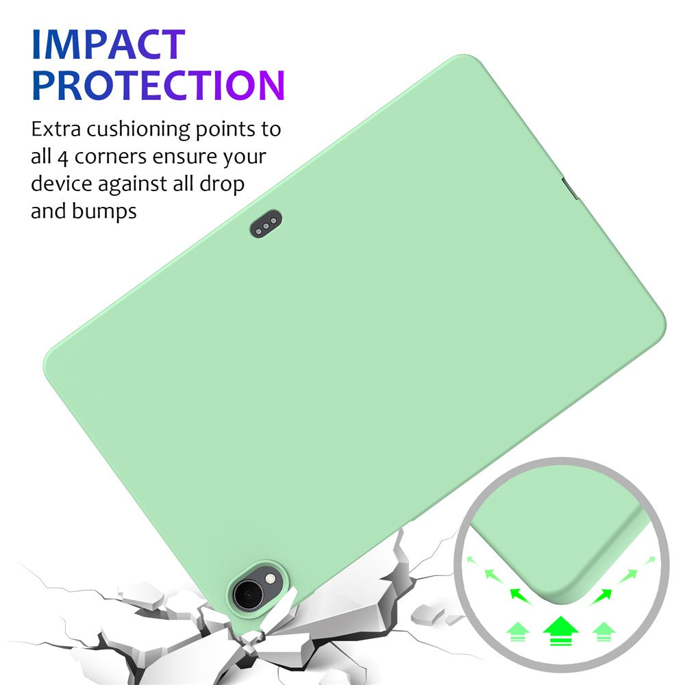 For Samsung Galaxy Tab S11 Case Liquid Silicone Anti-Scratch Tablet Cover