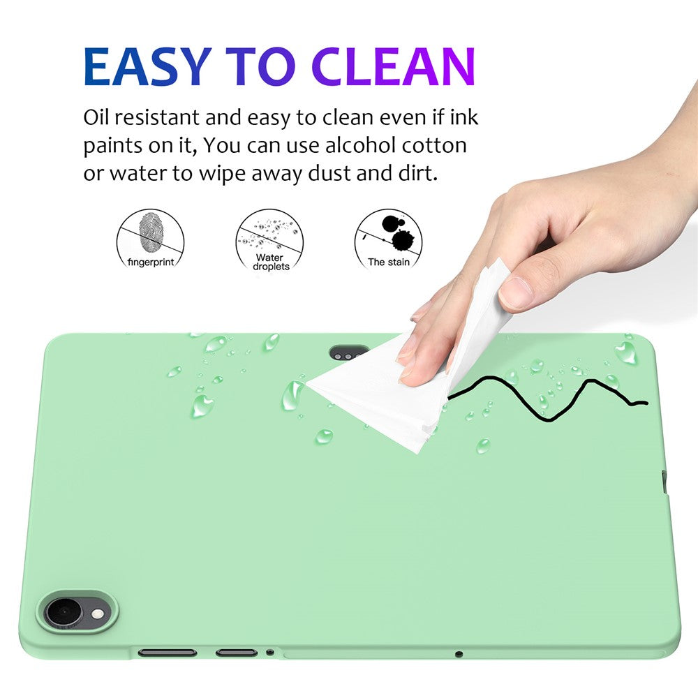 For Samsung Galaxy Tab S11 Case Liquid Silicone Anti-Scratch Tablet Cover
