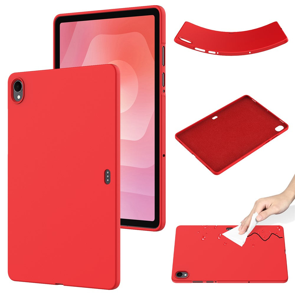 For Samsung Galaxy Tab S11 Case Liquid Silicone Anti-Scratch Tablet Cover