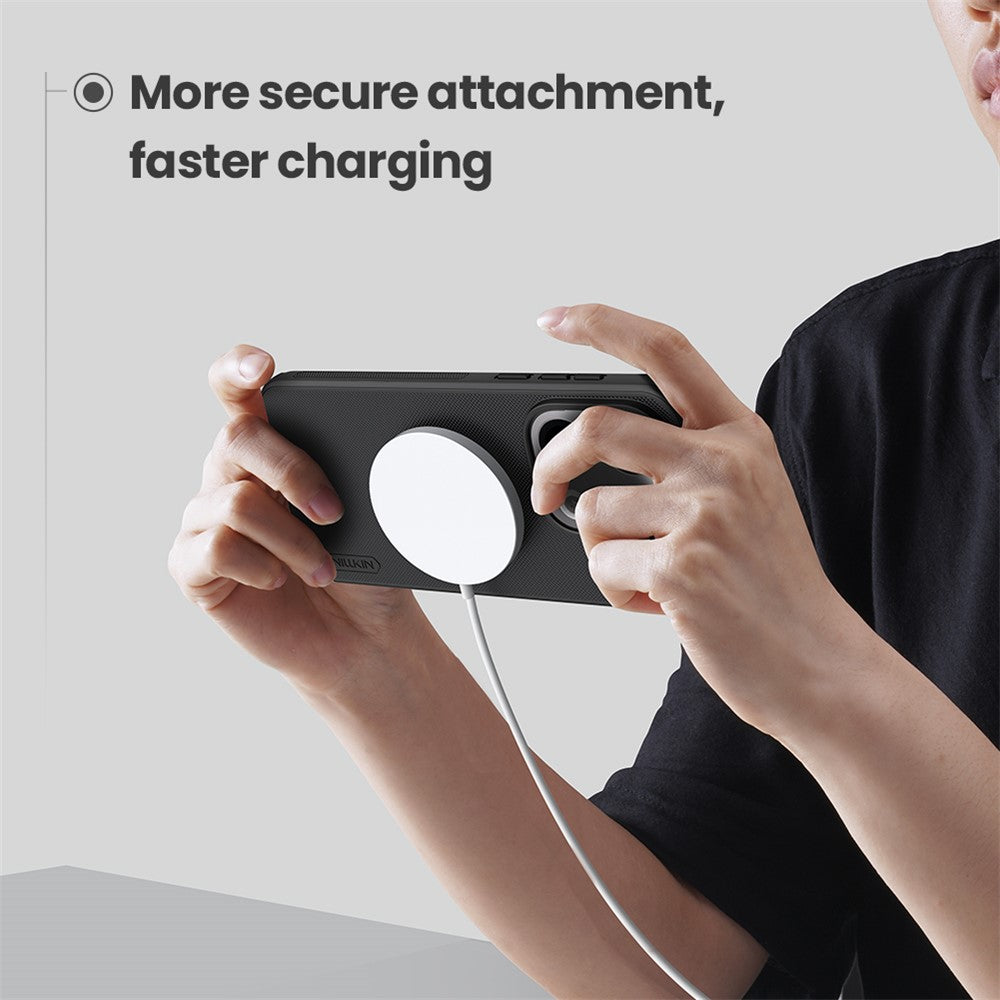 NILLKIN Frosted Shield Pro for Oppo Find X9 5G Magnetic Case PC + TPU Phone Cover