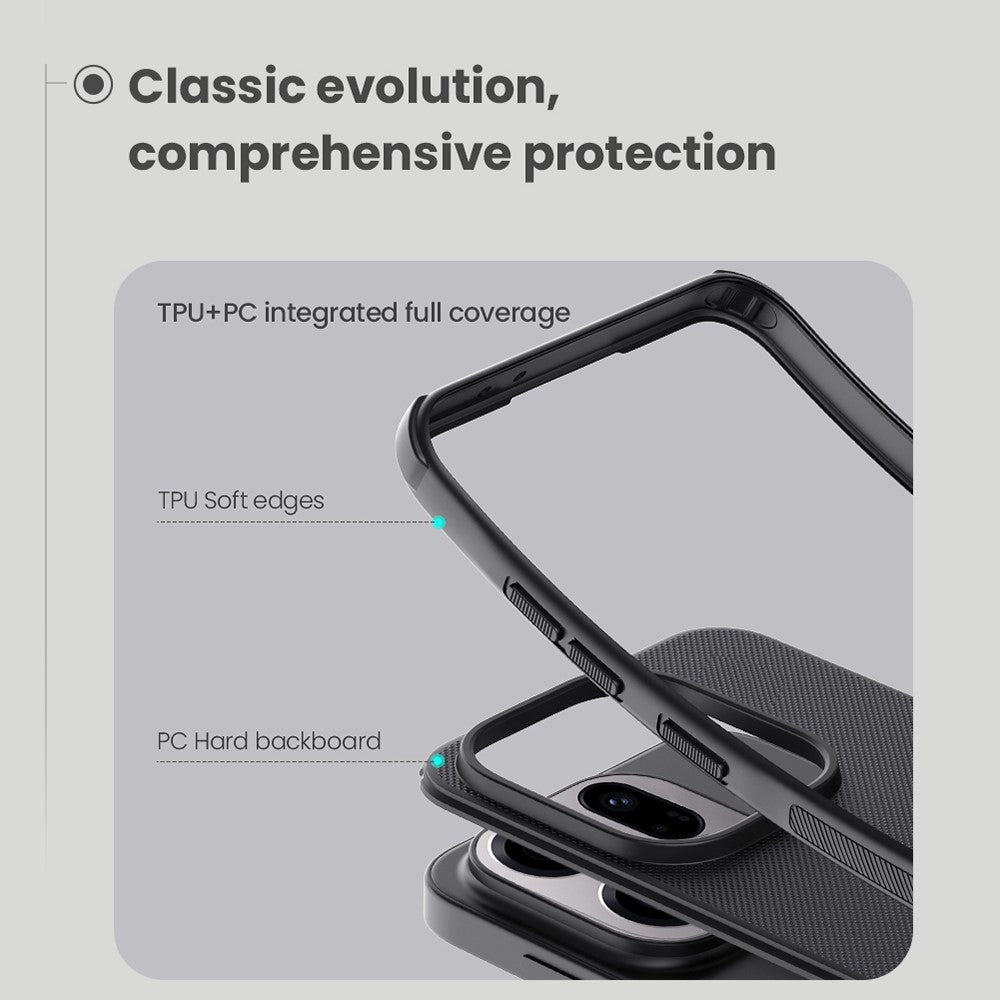 NILLKIN Frosted Shield Pro for Oppo Find X9 5G Magnetic Case PC + TPU Phone Cover