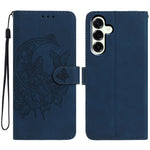 For Samsung Galaxy A37 5G Case Butterfly Flower Imprinted PU Leather Wallet Stand Phone Cover