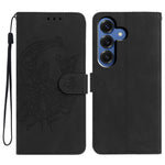 For Samsung Galaxy S26+ Case Butterfly Flower Imprinted PU Leather Wallet Stand Phone Cover