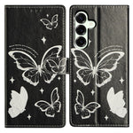 For Samsung Galaxy A57 5G Case Pattern Printing Wallet Stand Flip Leather Phone Cover with Strap
