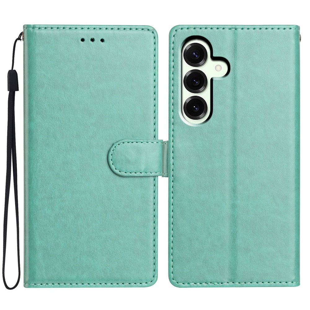 For Samsung Galaxy A57 5G Leather Case Wallet Stand Phone Cover with Handy Strap