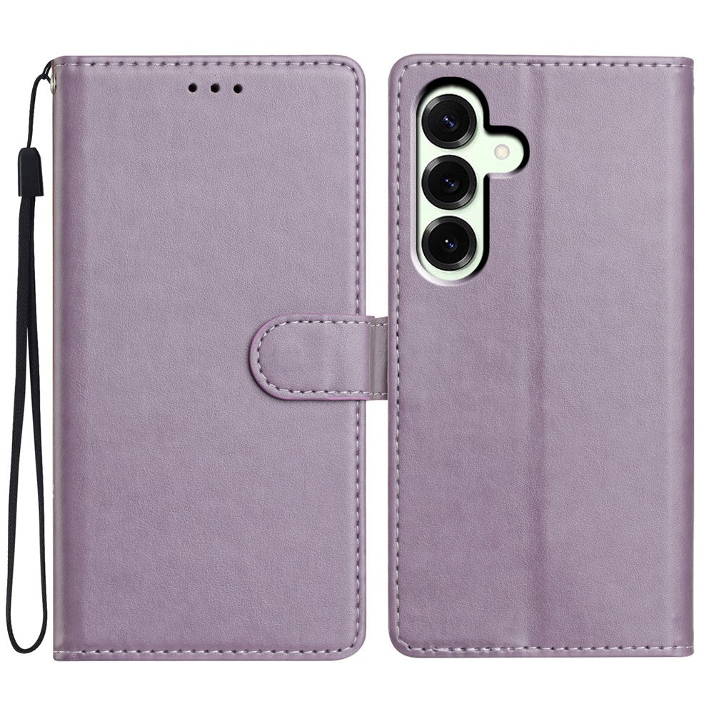 For Samsung Galaxy A57 5G Leather Case Wallet Stand Phone Cover with Handy Strap