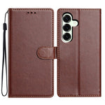 For Samsung Galaxy A57 5G Leather Case Wallet Stand Phone Cover with Handy Strap