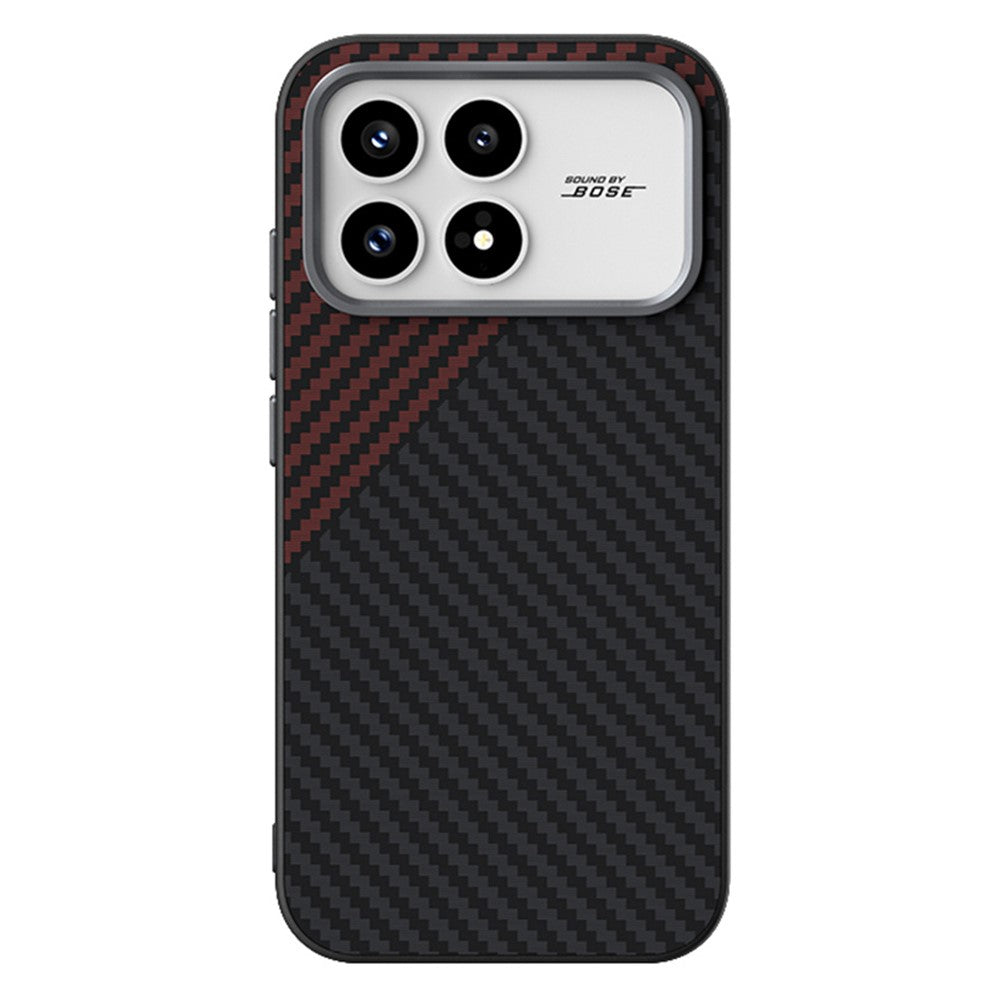 ABEEL For Xiaomi Redmi K90 5G / Poco F8 Pro 5G Magnetic Case Carbon Fiber Texture Back Cover