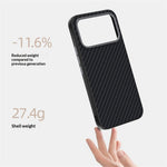 ABEEL For Xiaomi Redmi K90 5G / Poco F8 Pro 5G Magnetic Case Carbon Fiber Texture Back Cover