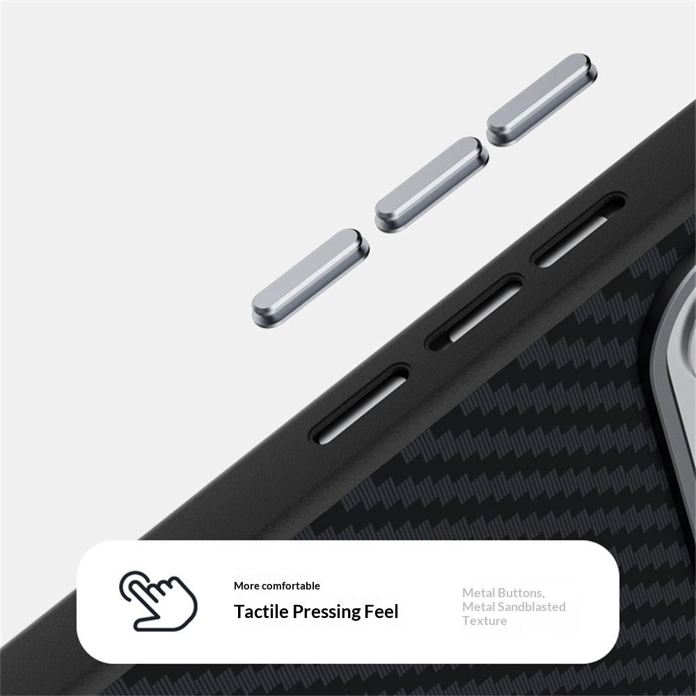 ABEEL For Xiaomi Redmi K90 5G / Poco F8 Pro 5G Magnetic Case Carbon Fiber Texture Back Cover