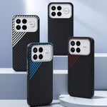ABEEL For Xiaomi Redmi K90 5G / Poco F8 Pro 5G Magnetic Case Carbon Fiber Texture Back Cover
