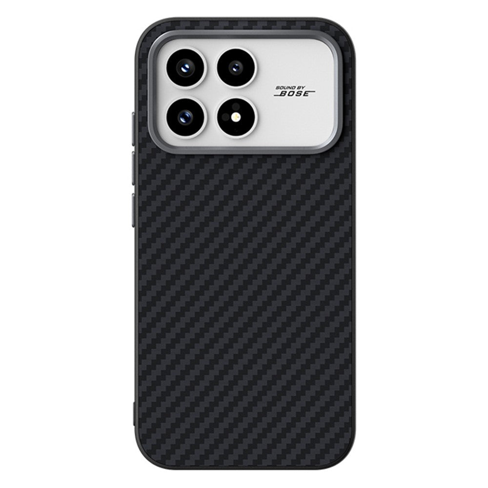 ABEEL For Xiaomi Redmi K90 5G / Poco F8 Pro 5G Magnetic Case Carbon Fiber Texture Back Cover