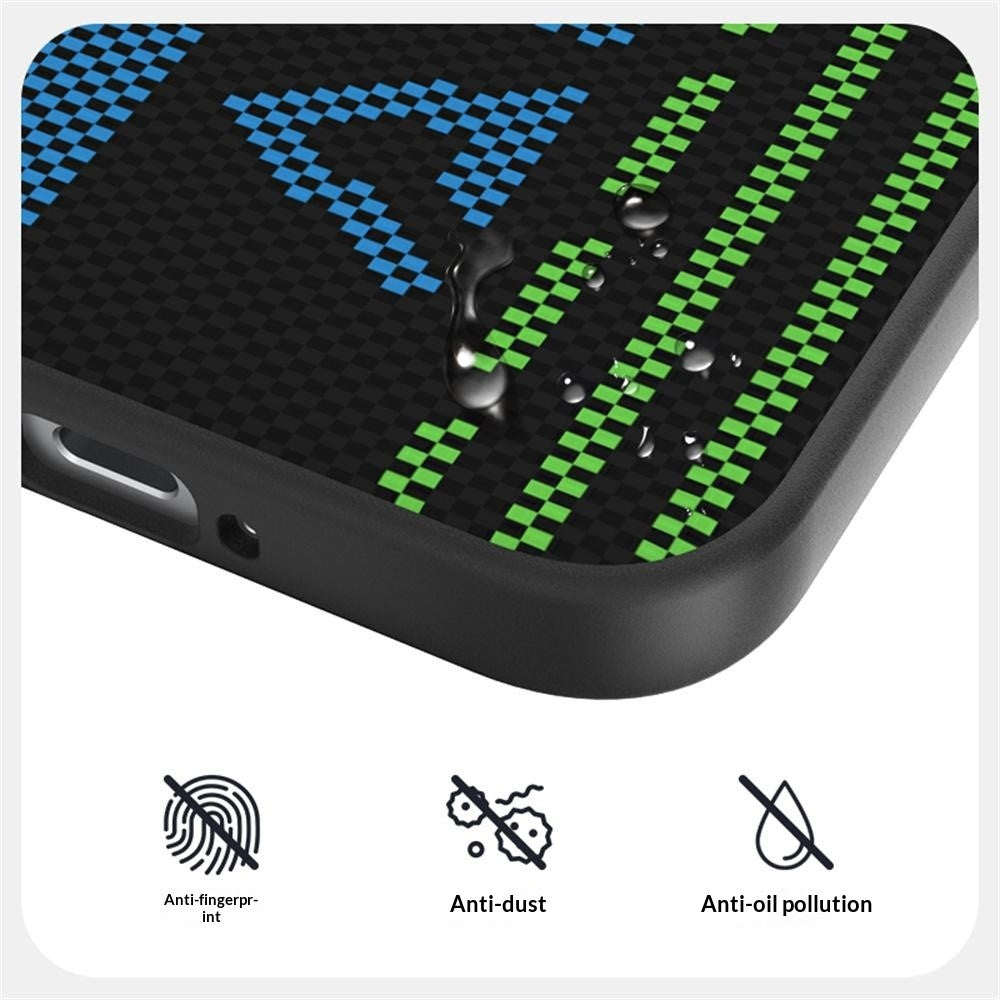 ABEEL Magnetiskt Skal För Xiaomi Redmi K90 5G / Poco F8 Pro 5G Mikropräglad 6D-tryckt PC TPU Aluminiumlegering Läder mobilskal