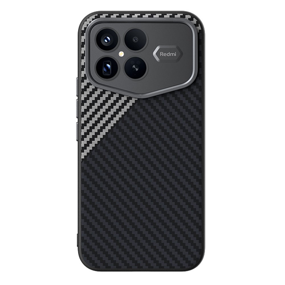 ABEEL For Xiaomi Redmi K90 Pro Max Champion Edition Magnetic Case Carbon Fiber Texture Back Cover