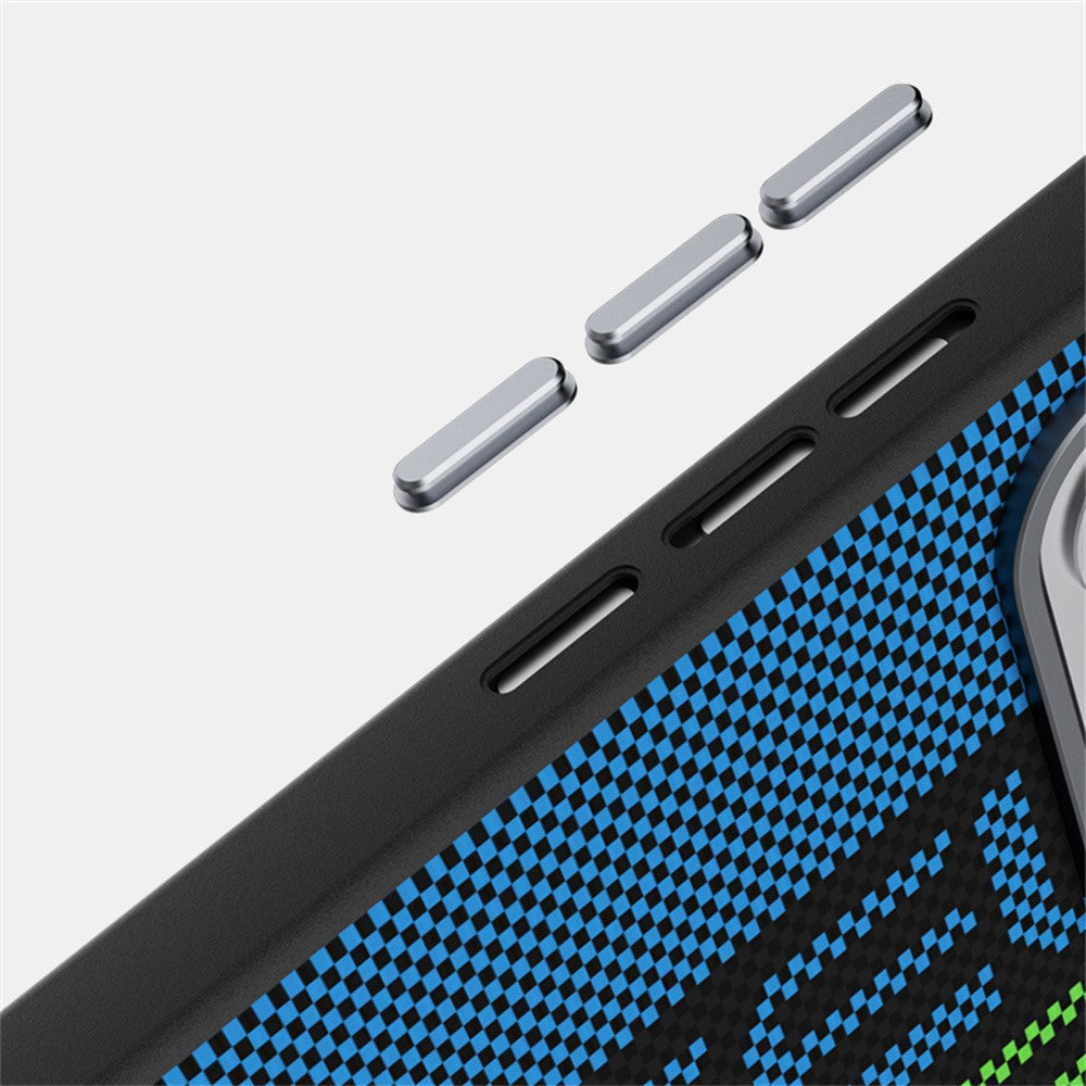 ABEEL For Xiaomi Redmi K90 Pro Max Champion Edition Magnetic Case Micro-Embossing 6D Printed PC TPU Aluminum Alloy Leather Phone Cover