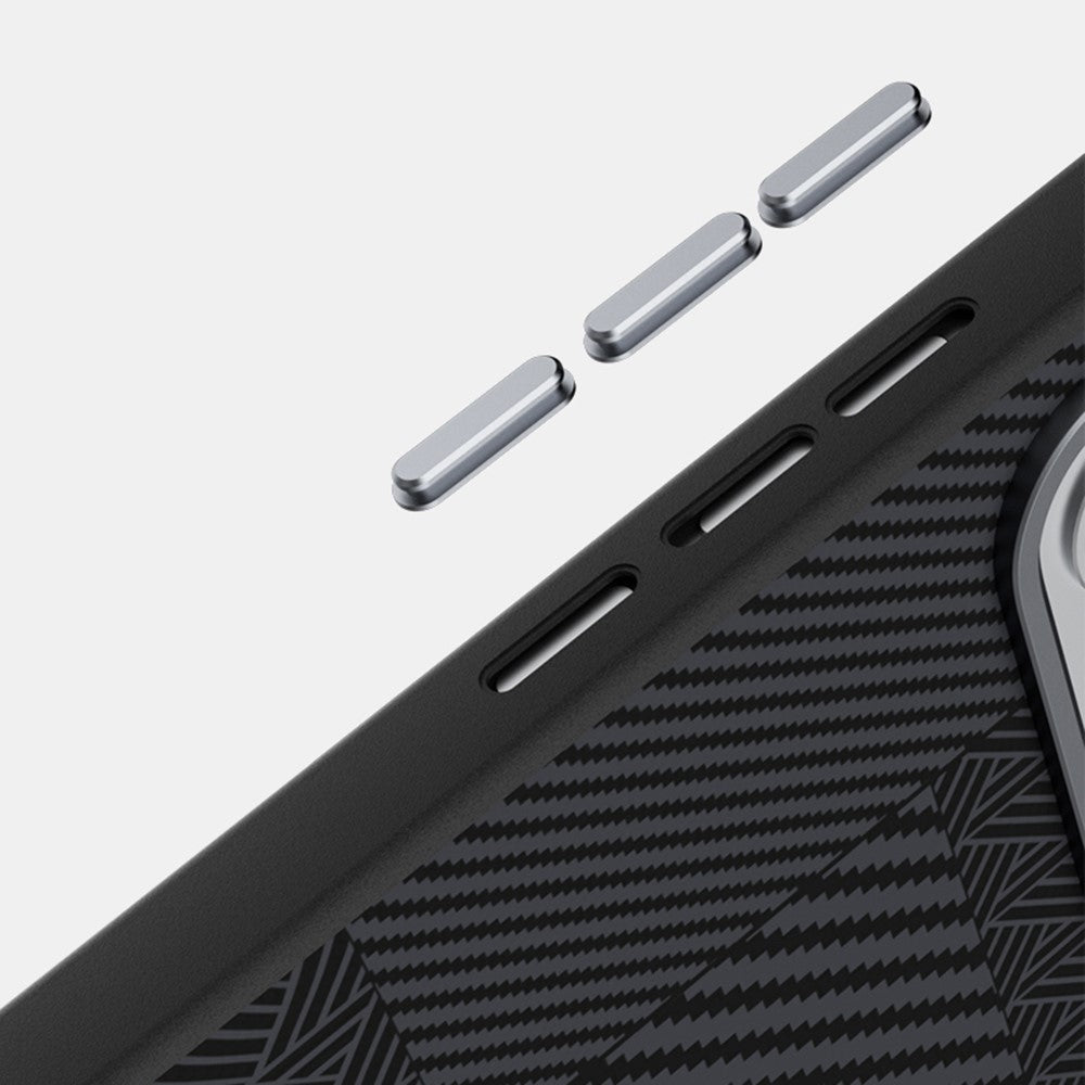 ABEEL magnetisk cover til Xiaomi Redmi K90 Pro Max Champion Edition i PC + TPU + aluminiumslegering + PU-læder, slankt design